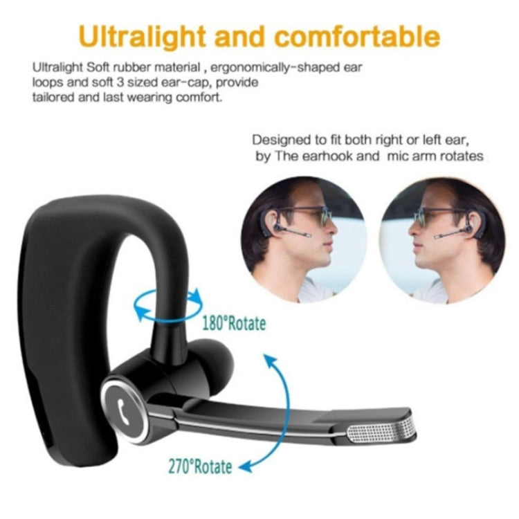 Tai nghe không dây Bluetooth Lymoc V8S cho xe hơi Bluetooth V4.1 Rảnh tay MIC Âm nhạc cho iPhone Xiaomi Samsung