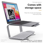 Giá đỡ tản nhiệt laptop hợp kim nhôm BONERUY P49, giá đỡ lưu trữ tăng chiều cao