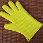 2 chiếc găng tay kẹp đĩa cách nhiệt silicone dùng cho lò nướng và lò vi sóng, màu xanh dương, xanh lá, vàng, hồng, tím, cam