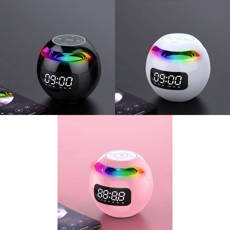 Loa Bluetooth Bóng Màu Di Động ZXL-G90, Kiểu Dáng:, Phiên Bản Đồng Hồ (Trắng), Phiên Bản Cảm Biến (Đen), Phiên Bản Đồng Hồ (Hồng), Phiên Bản Cảm Biến (Trắng), Phiên Bản Cảm Biến (Hồng)