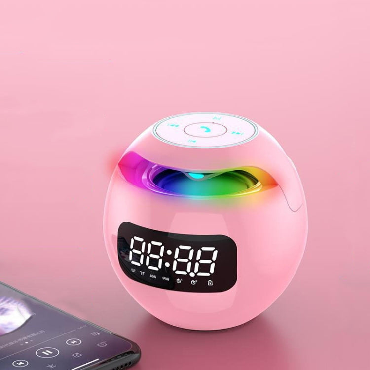 Loa Bluetooth Bóng Màu Di Động ZXL-G90, Kiểu Dáng:, Phiên Bản Đồng Hồ (Trắng), Phiên Bản Cảm Biến (Đen), Phiên Bản Đồng Hồ (Hồng), Phiên Bản Cảm Biến (Trắng), Phiên Bản Cảm Biến (Hồng)