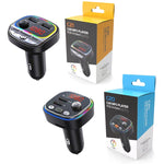USB Car Bluetooth MP3 Music Player With Colorful Lights, C20, C21