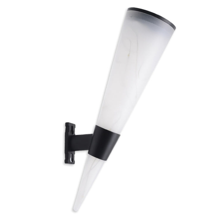 Đèn tường hình nón tròn năng lượng mặt trời N231 cho cảnh quan vườn ngoài trời, kiểu:, đèn dây, ánh sáng nhiều màu