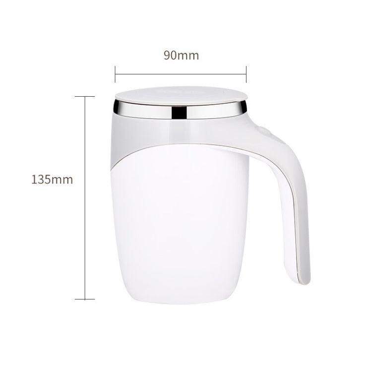 Cốc trộn cà phê tự động từ thép không gỉ A223, Trắng, Nâu