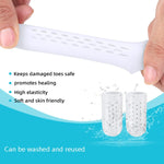 Bộ bảo vệ ngón chân cao gót có lỗ, chống mài mòn, chống đau, cỡ XS, S, M, L