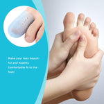 Bộ bảo vệ ngón chân cao gót có lỗ, chống mài mòn, chống đau, cỡ XS, S, M, L