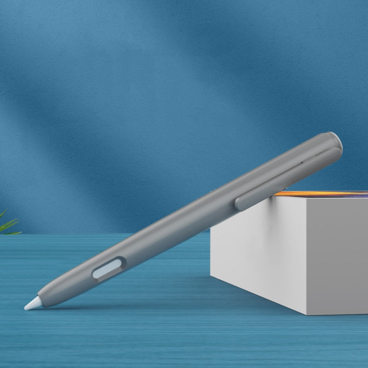 Hộp bút cảm ứng tự động thu vào nhấp đôi cho Apple Pencil 2, Màu xám, Trắng Ngọc, Hồng, Xanh Quân Đội, Xám Không Gian Sâu, Xanh Dương, Xanh Cỏ, Tím