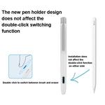 Hộp bút cảm ứng tự động thu vào nhấp đôi cho Apple Pencil 2, Màu xám, Trắng Ngọc, Hồng, Xanh Quân Đội, Xám Không Gian Sâu, Xanh Dương, Xanh Cỏ, Tím