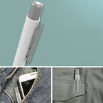 Hộp bút cảm ứng tự động thu vào nhấp đôi cho Apple Pencil 2, Màu xám, Trắng Ngọc, Hồng, Xanh Quân Đội, Xám Không Gian Sâu, Xanh Dương, Xanh Cỏ, Tím