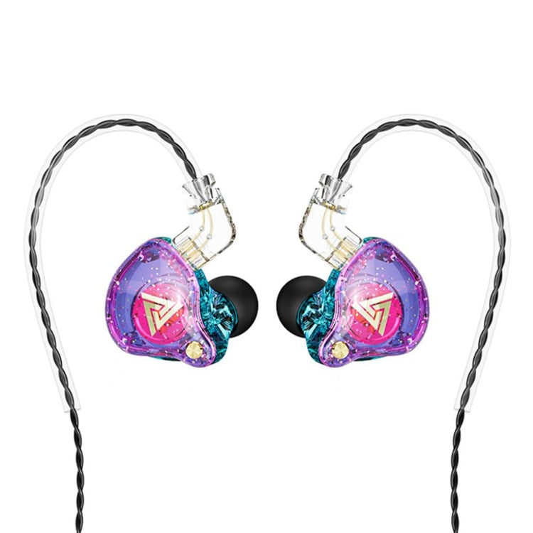 Tai nghe có dây in-ear HiFi subwoofer QKZ AK6 PRO có mic, nhiều màu, đen, trắng, xanh lá