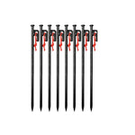 Outdoor Camping Windproof Fixed Canopy Ground Nails, 4 PCS 20cm, 6 PCS 20cm, 8 PCS 20cm, 10 PCS 20cm, 4 PCS 25cm, 6 PCS 25cm, 8 PCS 25cm, 10 PCS 25cm, 4 PCS 30cm, 6 PCS 30cm, 8 PCS 30cm, 10 PCS 30cm, 4 PCS 40cm, 6 PCS 40cm, 8 PCS 40cm, 10 PCS 40cm