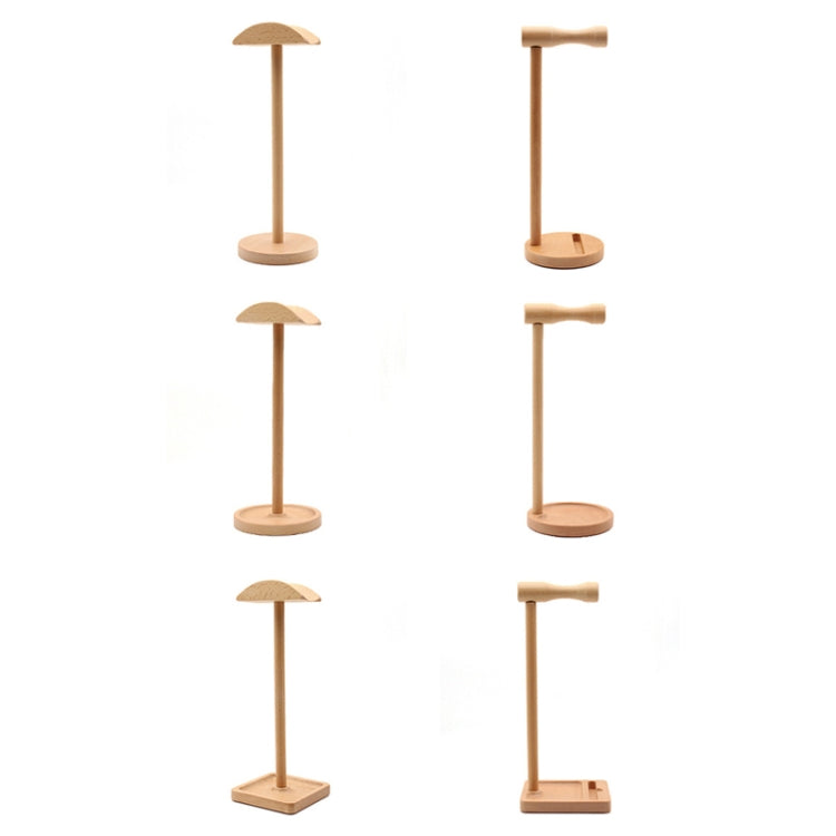 Giá đỡ tai nghe gỗ đặc để bàn AM-EJZJ001, kiểu: B, C, D, E, F