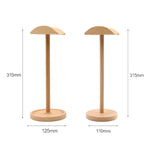 Giá đỡ tai nghe gỗ đặc để bàn AM-EJZJ001, kiểu: B, C, D, E, F
