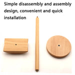 Giá đỡ tai nghe gỗ đặc để bàn AM-EJZJ001, kiểu: B, C, D, E, F