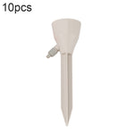 Bộ 10 thiết bị tưới nhỏ giọt tự động điều chỉnh cho cây trồng trong nhà, màu hồng, xanh lá, trắng be