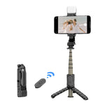 Gậy tự sướng mini tích hợp đa chức năng Bluetooth, Thông số kỹ thuật:, Q11S 76cm có đèn chiếu sáng, Q10S 70cm có đèn chiếu sáng, Q11 74cm không có đèn chiếu sáng, Q10 68cm không có đèn chiếu sáng
