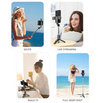 Gậy tự sướng mini tích hợp đa chức năng Bluetooth, Thông số kỹ thuật:, Q11S 76cm có đèn chiếu sáng, Q10S 70cm có đèn chiếu sáng, Q11 74cm không có đèn chiếu sáng, Q10 68cm không có đèn chiếu sáng