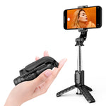 Gậy tự sướng mini tích hợp đa chức năng Bluetooth, Thông số kỹ thuật:, Q11S 76cm có đèn chiếu sáng, Q10S 70cm có đèn chiếu sáng, Q11 74cm không có đèn chiếu sáng, Q10 68cm không có đèn chiếu sáng