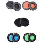 2 cái bọc mút tai nghe cho Razer Kraken 7.1 V1 Pro, màu đen + lưới đen, đen + lưới cam, nỉ đen, đen + lưới xanh dương, đen + lưới xanh lá