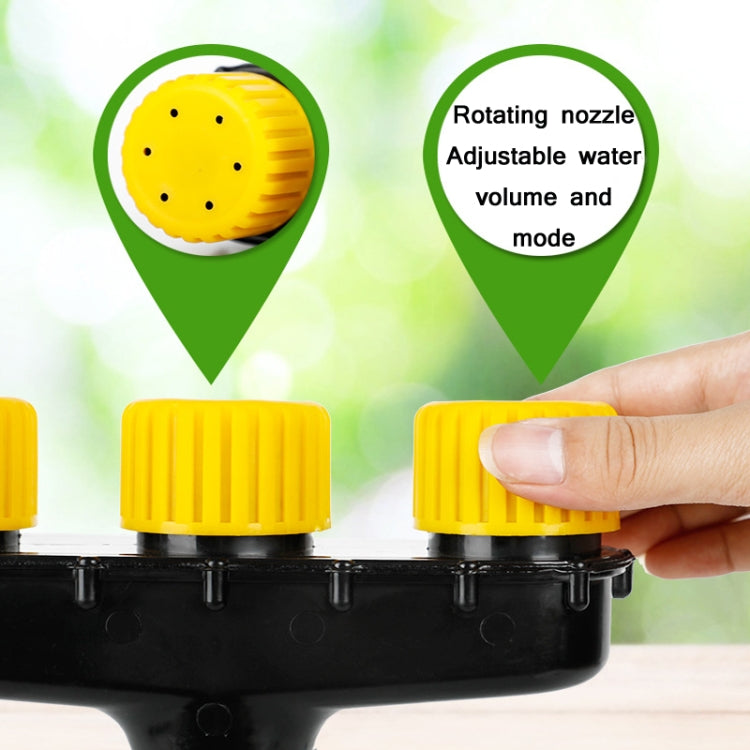 Đầu phun tưới nước đa đầu DKSSQ cho làm vườn, Thông số:, 3 đầu với giao diện 1 inch/1.2 inch, 3 đầu với giao diện 1.5 inch, 4 đầu với giao diện 1 inch/1.2 inch, 4 đầu với giao diện 1.5 inch, 5 đầu với giao diện 1 inch/1.2 inch