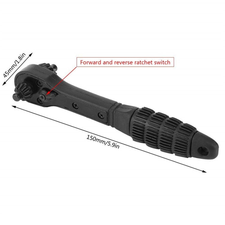 2 In 1 Hardened Drill Chuck Key Wrench, 2 In 1 Wrench