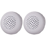 2 chiếc tai nghe chống ồn tổ ong cho Jabra Evolve 20se / 30II / 40 / 65+ / 75+, Đen, Xám
