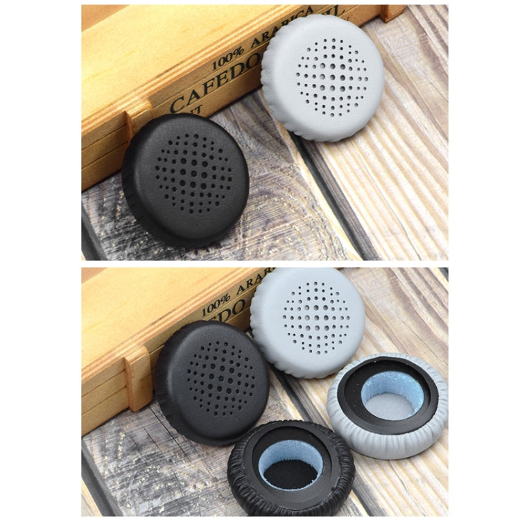 2 chiếc tai nghe chống ồn tổ ong cho Jabra Evolve 20se / 30II / 40 / 65+ / 75+, Đen, Xám