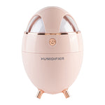 Máy phun sương mini USB Y18 Đèn ngủ sáng ẩm phòng ngủ, Trắng, Hồng, Đen, Vân gỗ đậm, Vân gỗ sáng