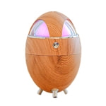 Máy phun sương mini USB Y18 Đèn ngủ sáng ẩm phòng ngủ, Trắng, Hồng, Đen, Vân gỗ đậm, Vân gỗ sáng