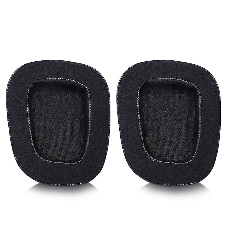 2 chiếc đệm tai nghe mút bọt biển cho Logitech G633 / G933, Gel đen