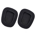 2 chiếc đệm tai nghe mút bọt biển cho Logitech G633 / G933, Gel đen