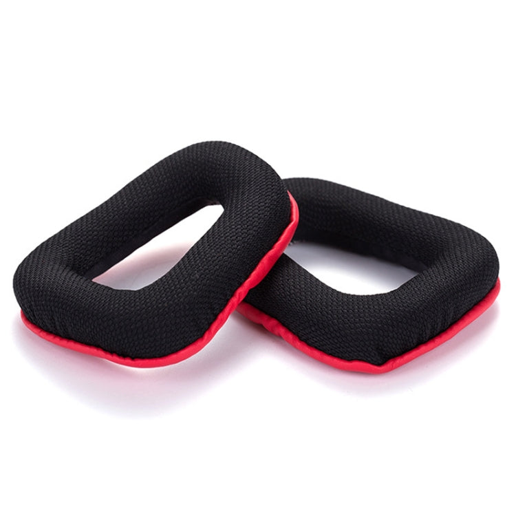 2 chiếc tai nghe mút bọt biển cho Logitech G35 / G930 / G430 / F450, Đen, Xanh dương, Đen+Đỏ