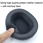 2 chiếc tai nghe da protein cho Audio-Technica ATH-WS660BT, Đen, Đen+Đỏ, Xám+Xanh dương