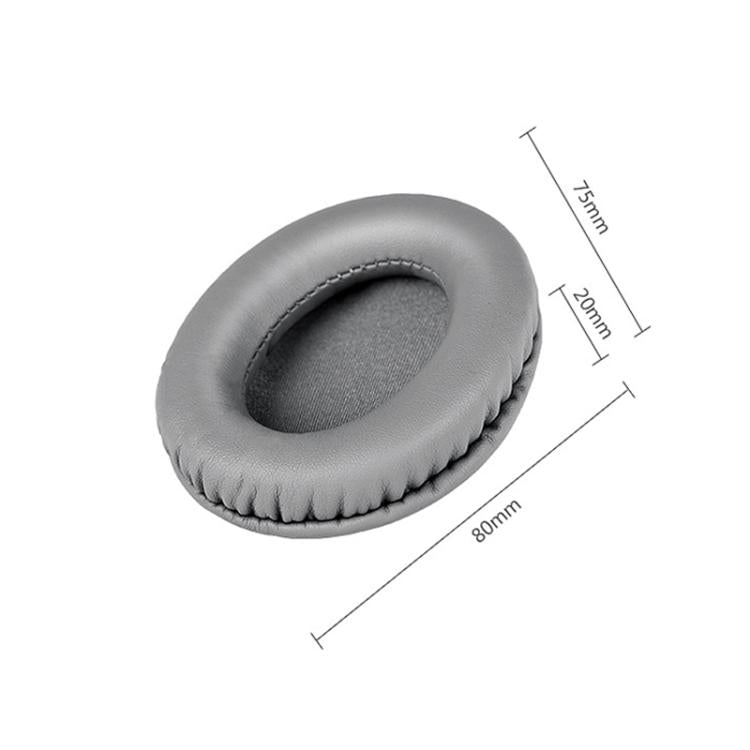 2 chiếc tai nghe da protein cho Audio-Technica ATH-SR30BT, Da protein đen