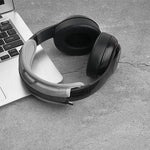 2 chiếc tai nghe da protein cho Audio-Technica ATH-SR30BT, Da protein đen