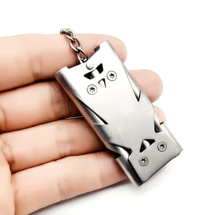 Còi Cứu Sinh Ba Ống Thép Không Gỉ Ngoài Trời Độ Âm Thanh Cao, Bạc, Xám, Đen, Nhiều Màu, Vàng