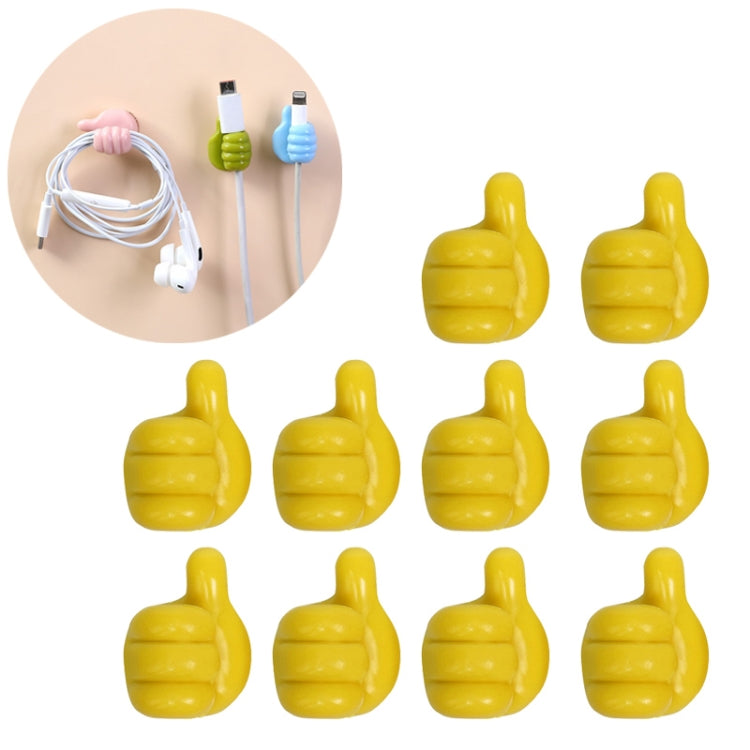 10 cái Kẹp tiện dụng tổ chức cáp gia đình