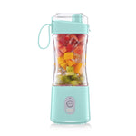 Cốc ép trái cây điện 6 lưỡi, đen, trắng, vàng, tím, xanh lá, xanh dương, xanh đậm, đỏ hồng