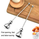 Dụng cụ mở trứng inox 304 GB098, Dụng cụ mở trứng thép