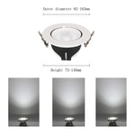 Đèn trồng cây LED phổ đầy đủ, công suất 10w lỗ cắt 80mm, 15w lỗ cắt 95mm, 20w lỗ cắt 120mm, 30w lỗ cắt 150mm, 35w lỗ cắt 150mm, 40w lỗ cắt 150mm