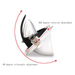 Đèn trồng cây LED phổ đầy đủ, công suất 10w lỗ cắt 80mm, 15w lỗ cắt 95mm, 20w lỗ cắt 120mm, 30w lỗ cắt 150mm, 35w lỗ cắt 150mm, 40w lỗ cắt 150mm