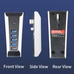 5 in 1 USB HUB For PS5 Console, For PS5   5 in 1