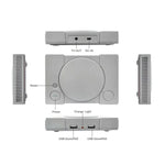 Máy Chơi Game TV Mini 8-Bit Hai Người Chơi Tích Hợp 620 Trò Chơi, PS1 mini (Phích Cắm EU)