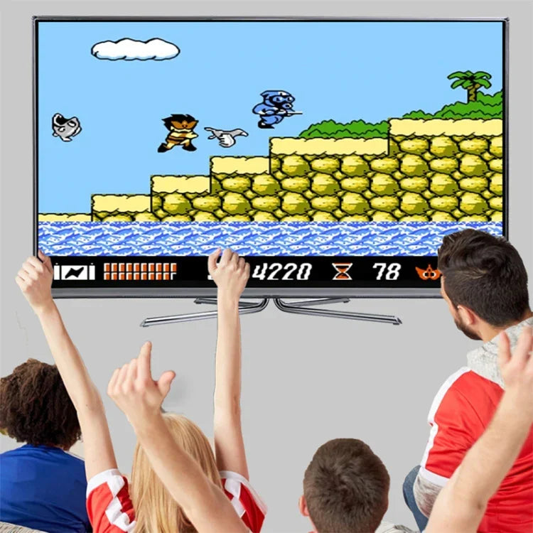 Máy Chơi Game TV Mini 8-Bit Hai Người Chơi Tích Hợp 620 Trò Chơi, PS1 mini (Phích Cắm EU)