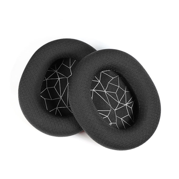 2pcs Sponge Headset Pad for Steelseries Arctis Pro / Arctis 3 / 5 / 7(Black Grey Leather), TBD0601869701B, TBD0601869701C, TBD0601869701D, TBD0601869701E, TBD0601869701F, TBD0601869701G, TBD0601869701H, TBD0601869701J, TBD0601869701A