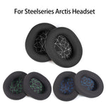2 chiếc đệm tai nghe mút bọt biển cho Steelseries Arctis Pro / Arctis 3 / 5 / 7 (Da xám đen), TBD0601869701B, TBD0601869701C, TBD0601869701D, TBD0601869701E, TBD0601869701F, TBD0601869701G, TBD0601869701H, TBD0601869701J, TBD0601869701A