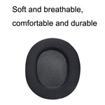 2 chiếc đệm tai nghe mút bọt biển cho Steelseries Arctis Pro / Arctis 3 / 5 / 7 (Da xám đen), TBD0601869701B, TBD0601869701C, TBD0601869701D, TBD0601869701E, TBD0601869701F, TBD0601869701G, TBD0601869701H, TBD0601869701J, TBD0601869701A
