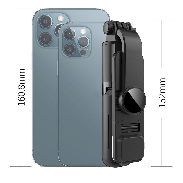 Gậy tự sướng Bluetooth CYKE L11S có đèn làm đẹp và chân đế livestream, L11S