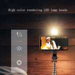 Gậy tự sướng Bluetooth CYKE L11S có đèn làm đẹp và chân đế livestream, L11S