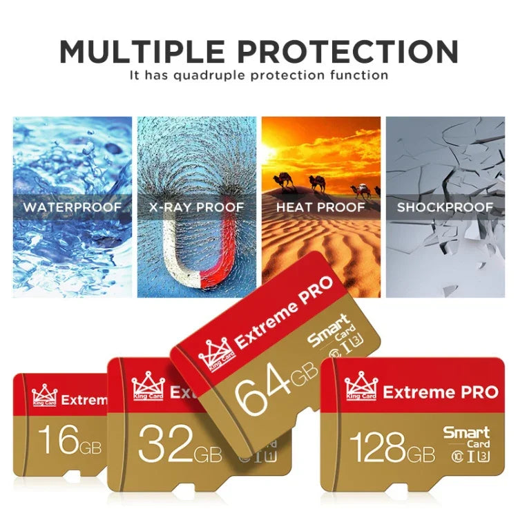 Thẻ nhớ giám sát camera điện thoại King Card RY032G518, 16GB, 32GB, 64GB, 128GB